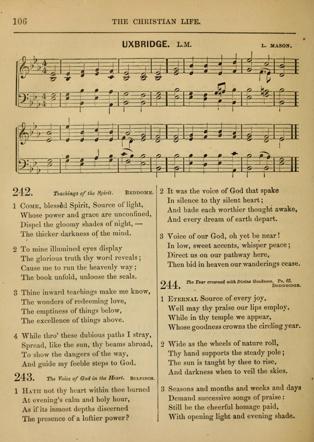 Social Hymns and Tunes, for the Conference and Prayer Meeting, and the Home with services and prayers page 102