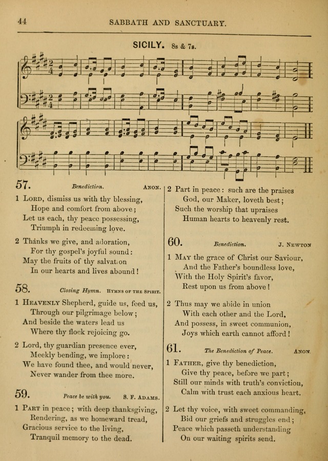 Social Hymns and Tunes, for the Conference and Prayer Meeting, and the Home with services and prayers page 40