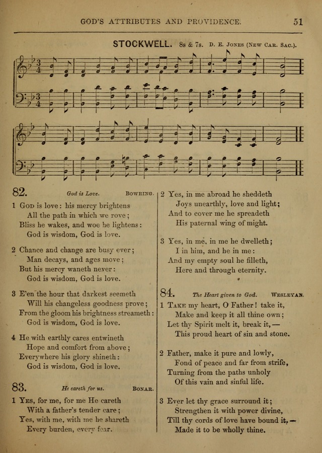 Social Hymns and Tunes, for the Conference and Prayer Meeting, and the Home with services and prayers page 47