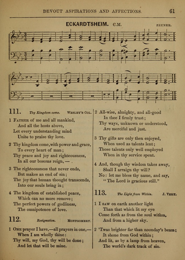 Social Hymns and Tunes, for the Conference and Prayer Meeting, and the Home with services and prayers page 57