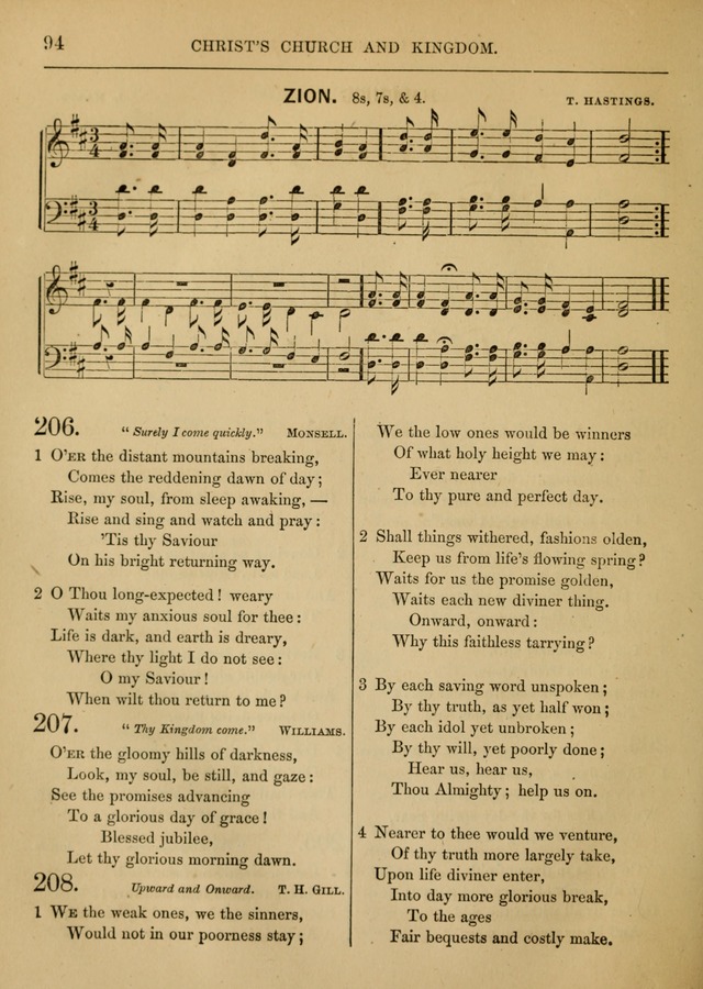 Social Hymns and Tunes, for the Conference and Prayer Meeting, and the Home with services and prayers page 90