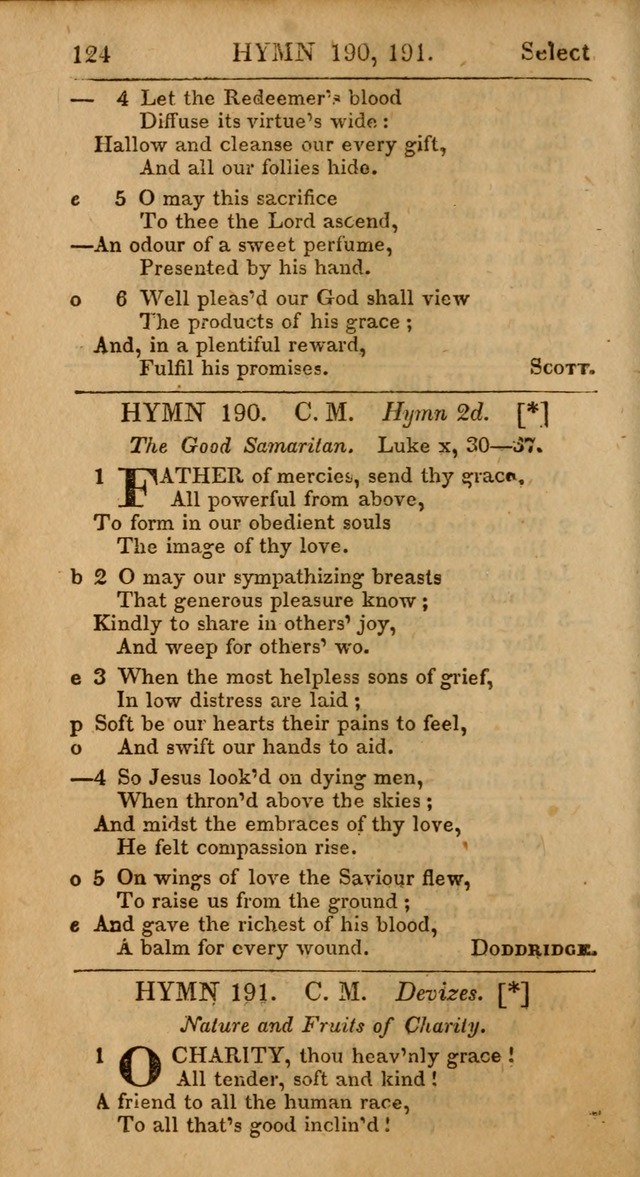 Select Hymns, The Third Part of Christian Psalmody. 3rd ed. page 124