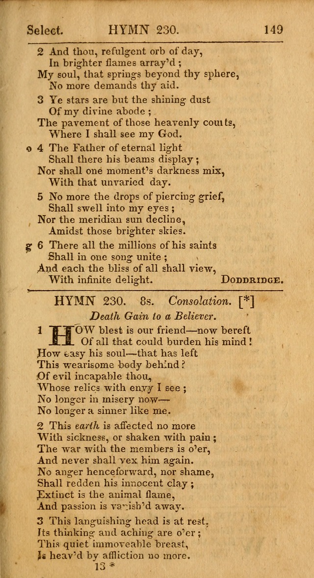 Select Hymns, The Third Part of Christian Psalmody. 3rd ed. page 149