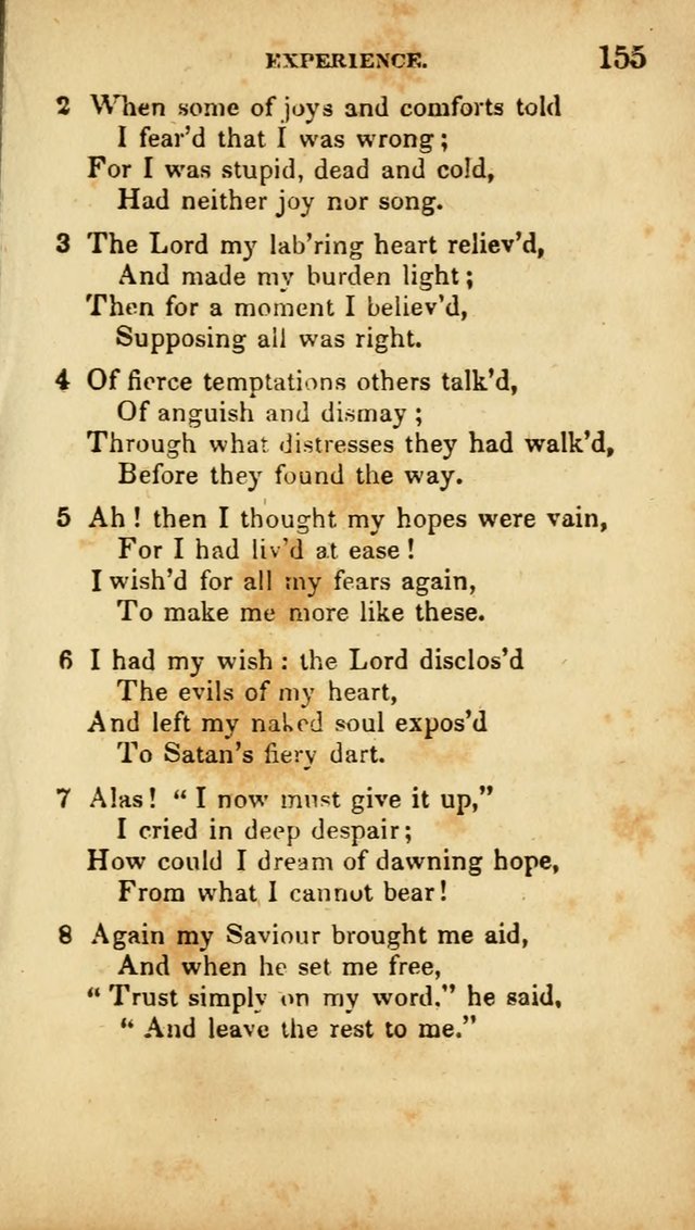 A Selection of Hymns for the Use of Social Religious Meetings and for Private Devotions. 7th ed. page 155