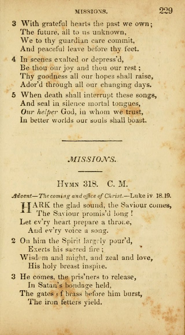 A Selection of Hymns for the Use of Social Religious Meetings and for Private Devotions. 7th ed. page 229