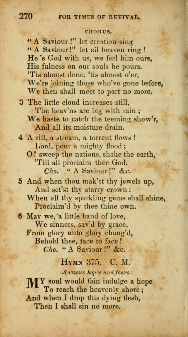 A Selection of Hymns for the Use of Social Religious Meetings and for Private Devotions. 7th ed. page 270