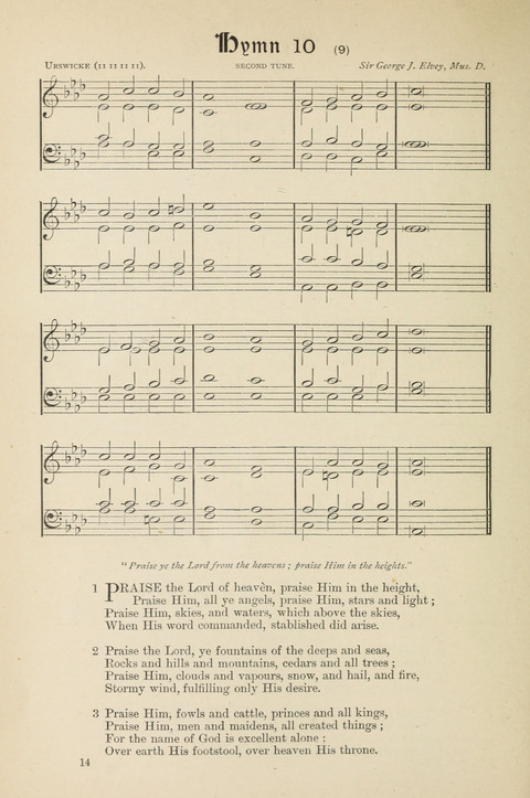 The Scottish Hymnal: (Appendix incorporated) with tunes for use in churches page 14