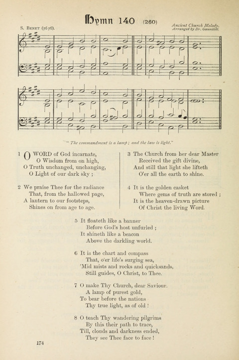 The Scottish Hymnal: (Appendix incorporated) with tunes for use in churches page 176