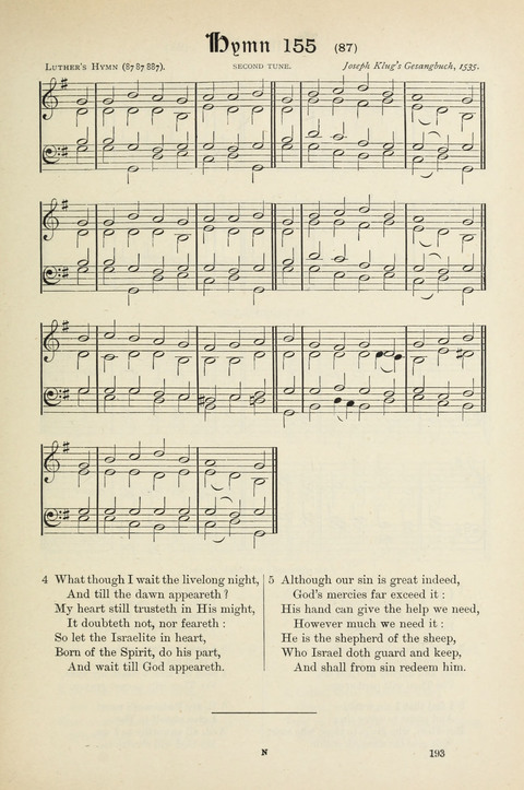 The Scottish Hymnal: (Appendix incorporated) with tunes for use in churches page 195