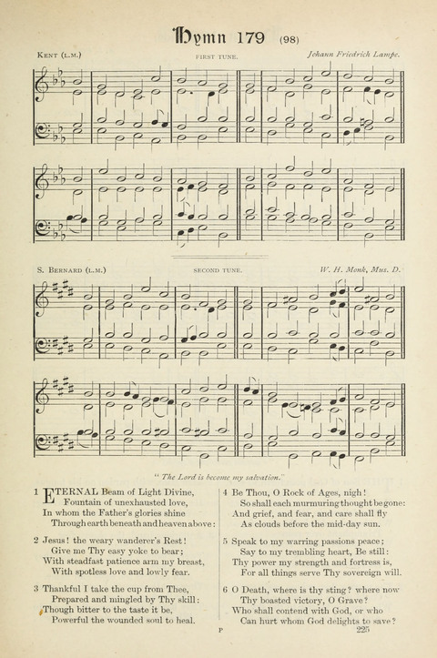 The Scottish Hymnal: (Appendix incorporated) with tunes for use in churches page 227