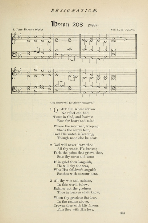 The Scottish Hymnal: (Appendix incorporated) with tunes for use in churches page 257