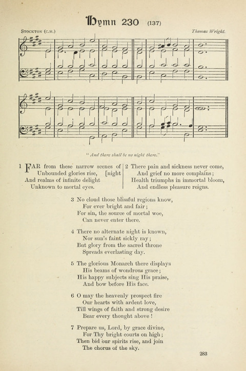 The Scottish Hymnal: (Appendix incorporated) with tunes for use in churches page 285