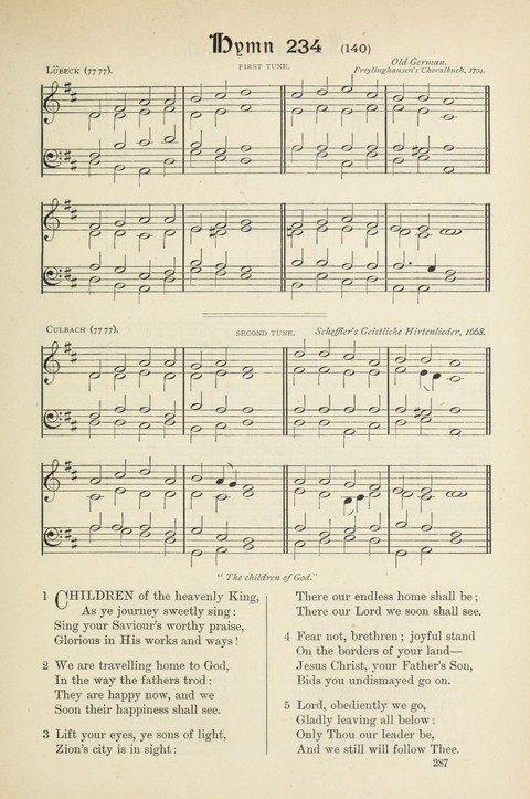 The Scottish Hymnal: (Appendix incorporated) with tunes for use in churches page 289