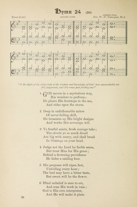 The Scottish Hymnal: (Appendix incorporated) with tunes for use in churches page 30