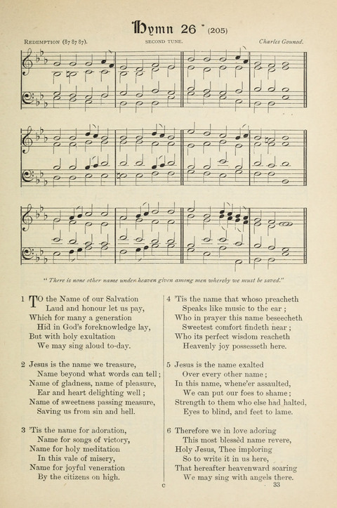 The Scottish Hymnal: (Appendix incorporated) with tunes for use in churches page 33