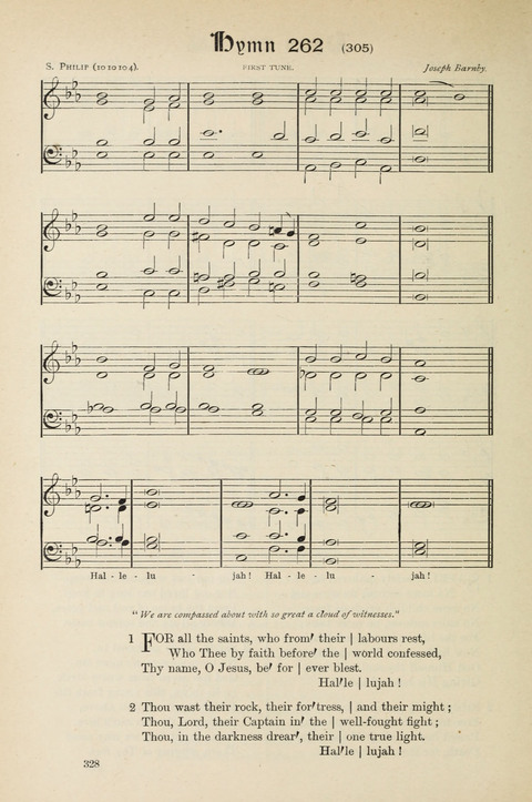 The Scottish Hymnal: (Appendix incorporated) with tunes for use in churches page 330