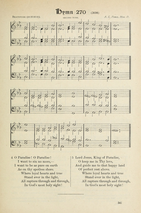 The Scottish Hymnal: (Appendix incorporated) with tunes for use in churches page 343