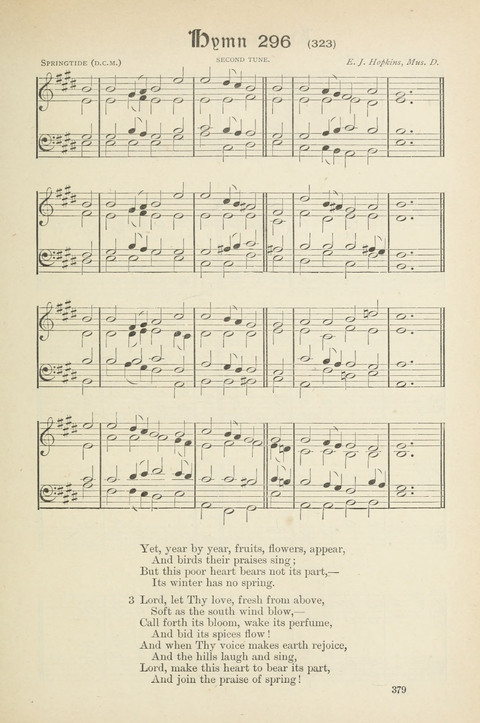 The Scottish Hymnal: (Appendix incorporated) with tunes for use in churches page 381