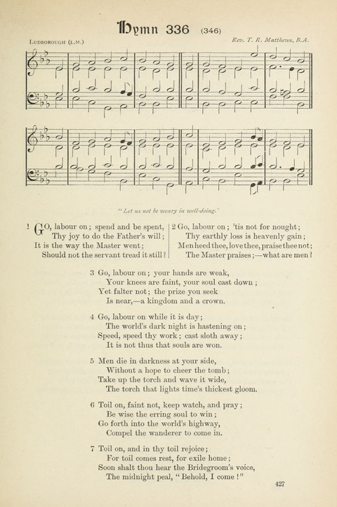 The Scottish Hymnal: (Appendix incorporated) with tunes for use in churches page 429