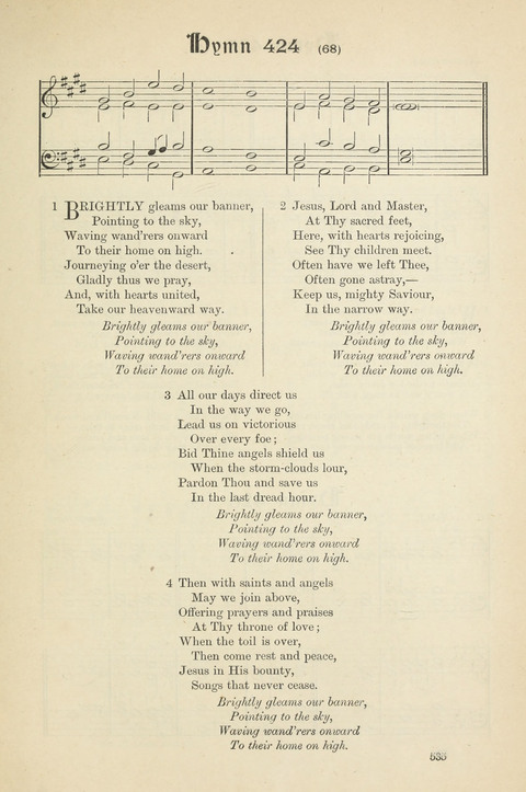 The Scottish Hymnal: (Appendix incorporated) with tunes for use in churches page 537