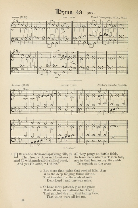 The Scottish Hymnal: (Appendix incorporated) with tunes for use in churches page 58