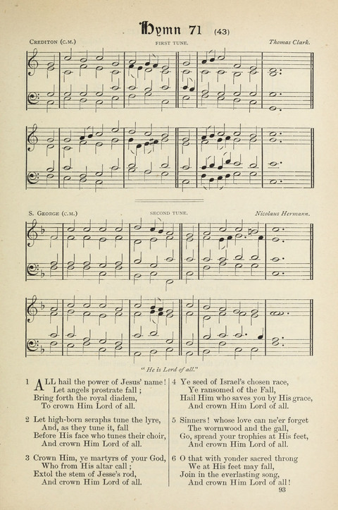 The Scottish Hymnal: (Appendix incorporated) with tunes for use in churches page 95