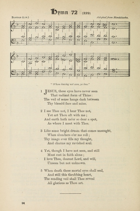 The Scottish Hymnal: (Appendix incorporated) with tunes for use in churches page 96