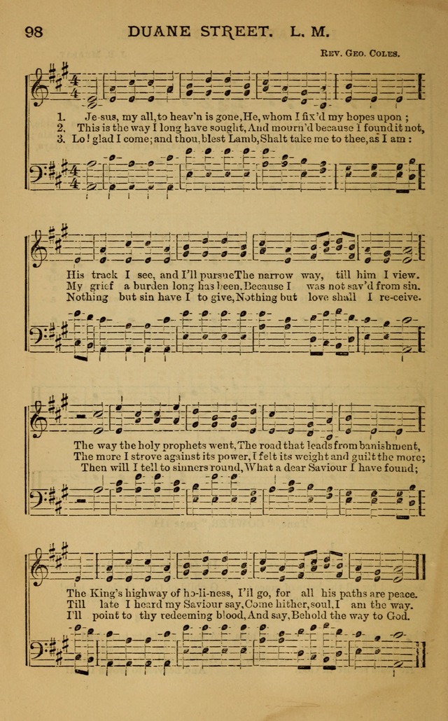 Songs of joy: a collection of hymns and tunes especially adapted for prayer, praise, and camp meetings, revivals, Christian associations, and family worship page 103