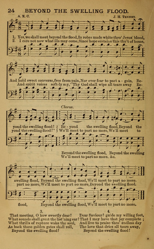 Songs of joy: a collection of hymns and tunes especially adapted for prayer, praise, and camp meetings, revivals, Christian associations, and family worship page 29