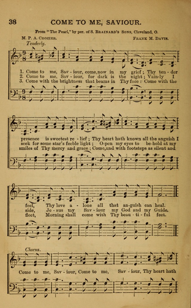 Songs of joy: a collection of hymns and tunes especially adapted for prayer, praise, and camp meetings, revivals, Christian associations, and family worship page 43