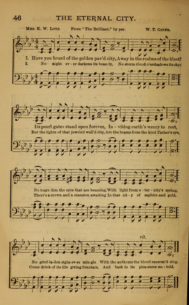 Songs of joy: a collection of hymns and tunes especially adapted for prayer, praise, and camp meetings, revivals, Christian associations, and family worship page 51