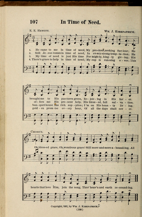 Songs of Joy and Gladness No. 2 page 108