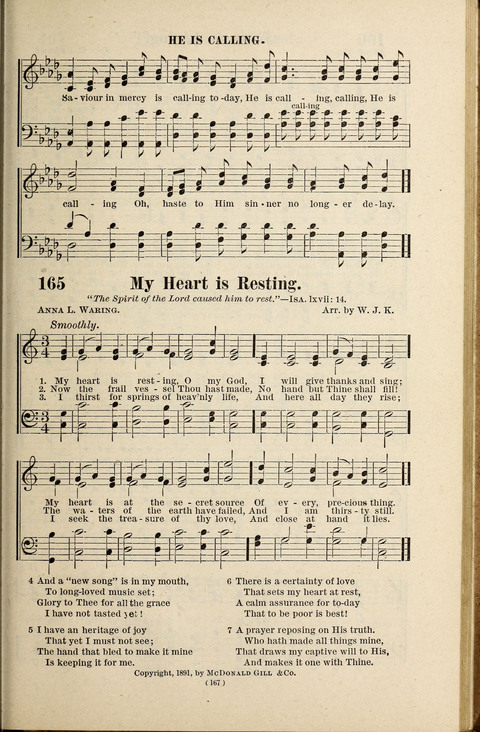 Songs of Joy and Gladness No. 2 page 167