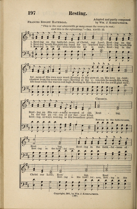 Songs of Joy and Gladness No. 2 page 200