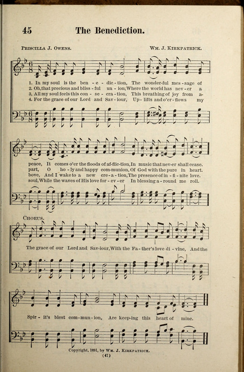 Songs of Joy and Gladness No. 2 page 47