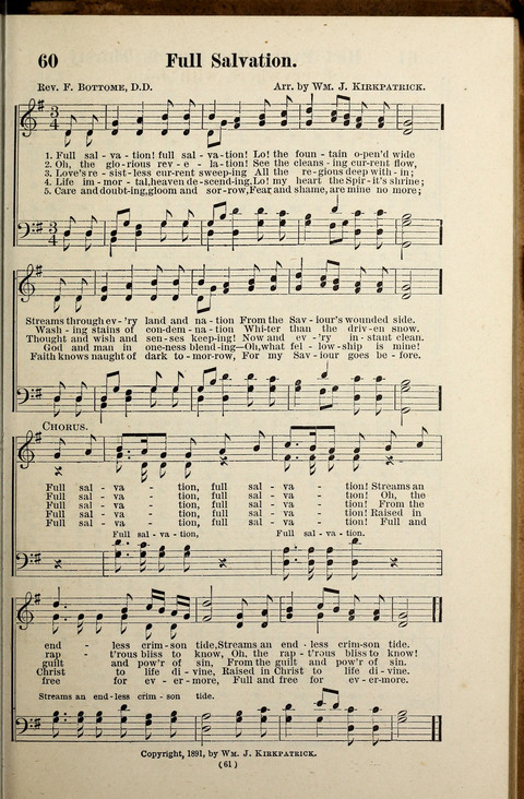 Songs of Joy and Gladness No. 2 page 61