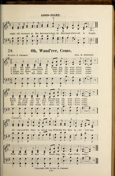 Songs of Joy and Gladness No. 2 page 79