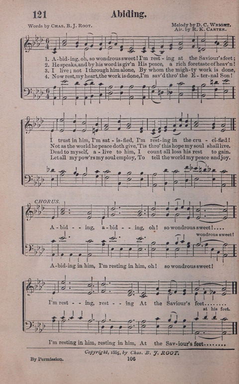 Songs of Joy and Gladness with Supplement page 106