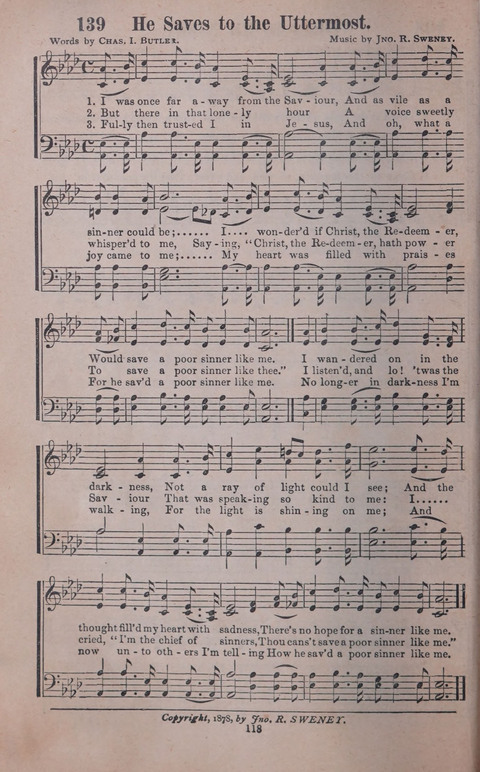 Songs of Joy and Gladness with Supplement page 118