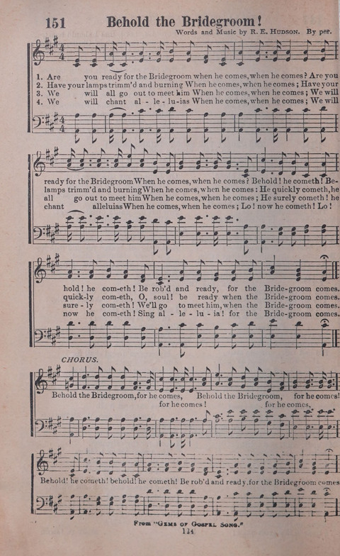 Songs of Joy and Gladness with Supplement page 124