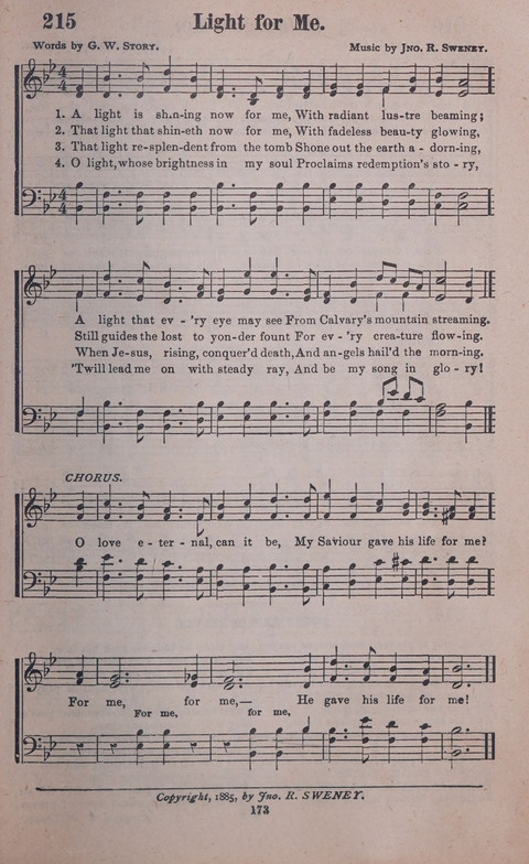 Songs of Joy and Gladness with Supplement page 171