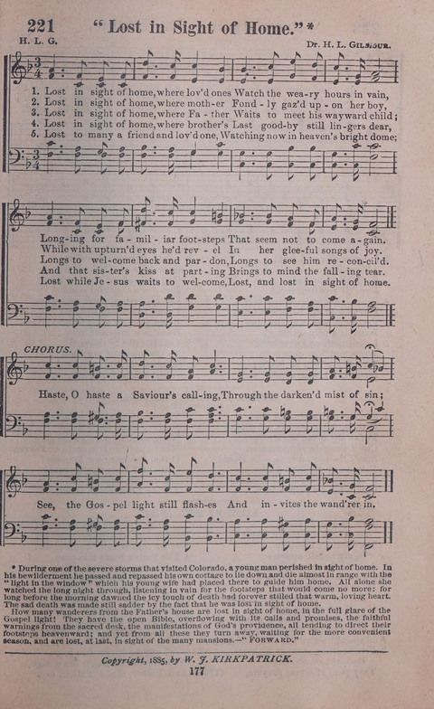 Songs of Joy and Gladness with Supplement page 175