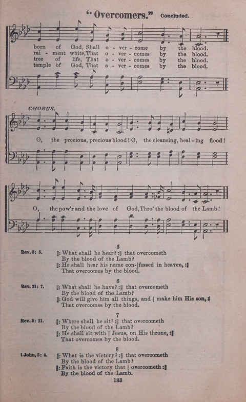 Songs of Joy and Gladness with Supplement page 181