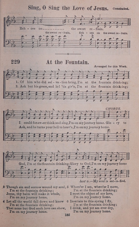 Songs of Joy and Gladness with Supplement page 183