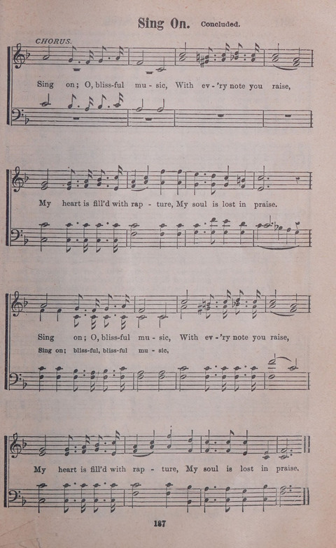 Songs of Joy and Gladness with Supplement page 185