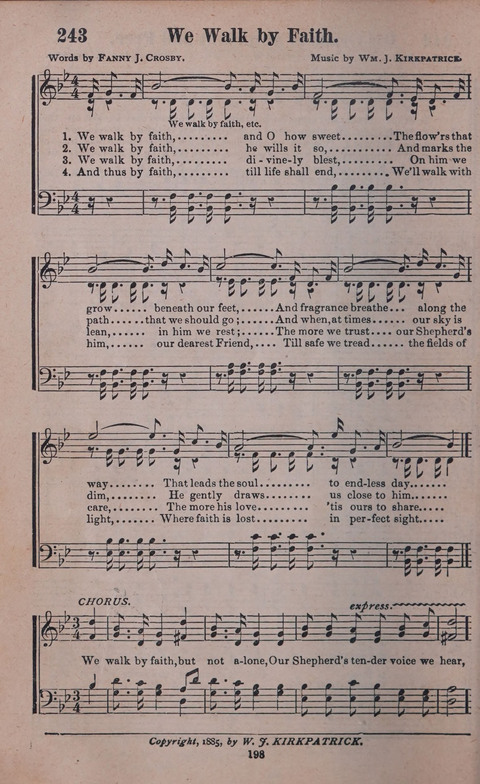 Songs of Joy and Gladness with Supplement page 196