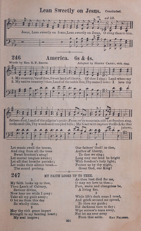 Songs of Joy and Gladness with Supplement page 199