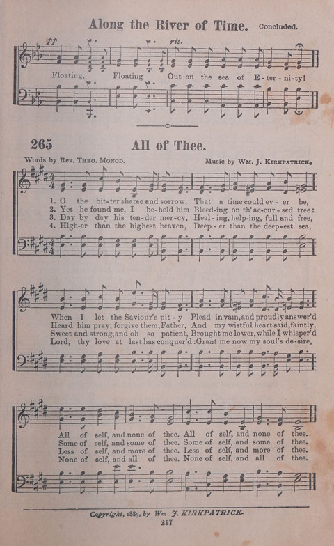 Songs of Joy and Gladness with Supplement page 215