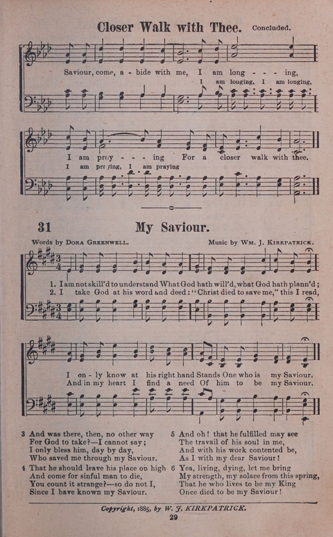 Songs of Joy and Gladness with Supplement page 27