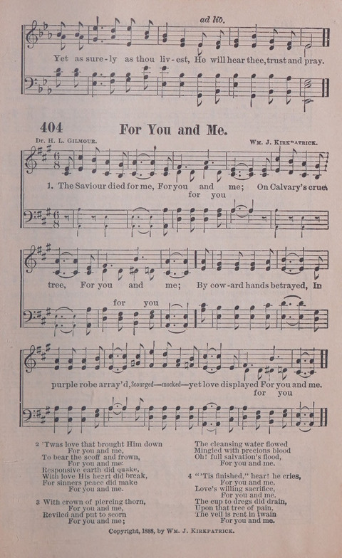 Songs of Joy and Gladness with Supplement page 277